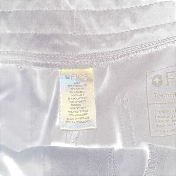 Figs Zamora Jogger Womens Scrub Pant Blue Pockets Technical Collection s… - Picture 2 of 4